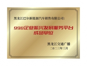 黑龙江998企业振兴发展服务平台成员单位